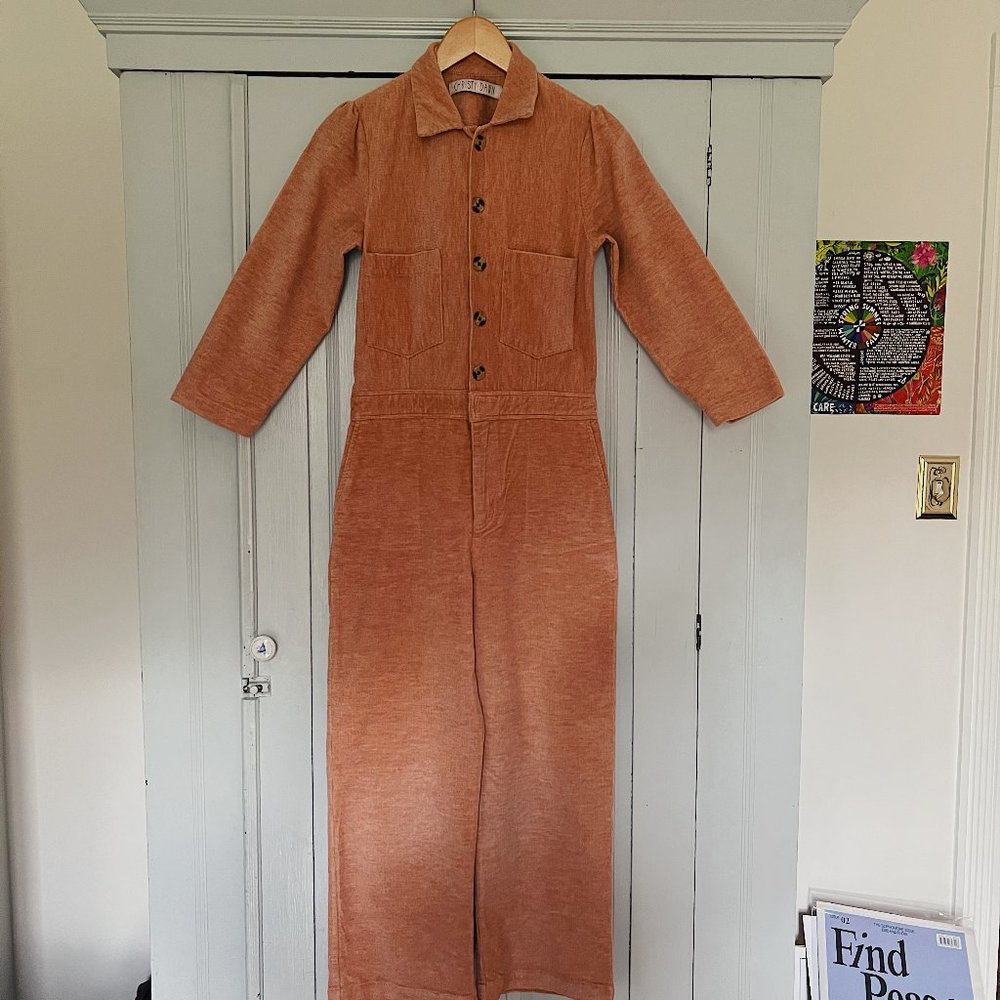 Christy Dawn -  The Painter Jumper in Peach Corduroy - XS